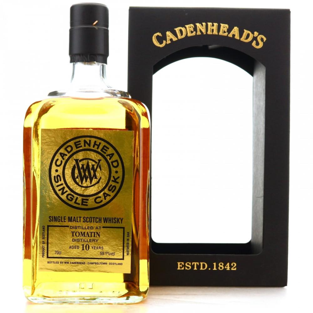 Tomatin 2009 Cadenhead's 10 Year Old