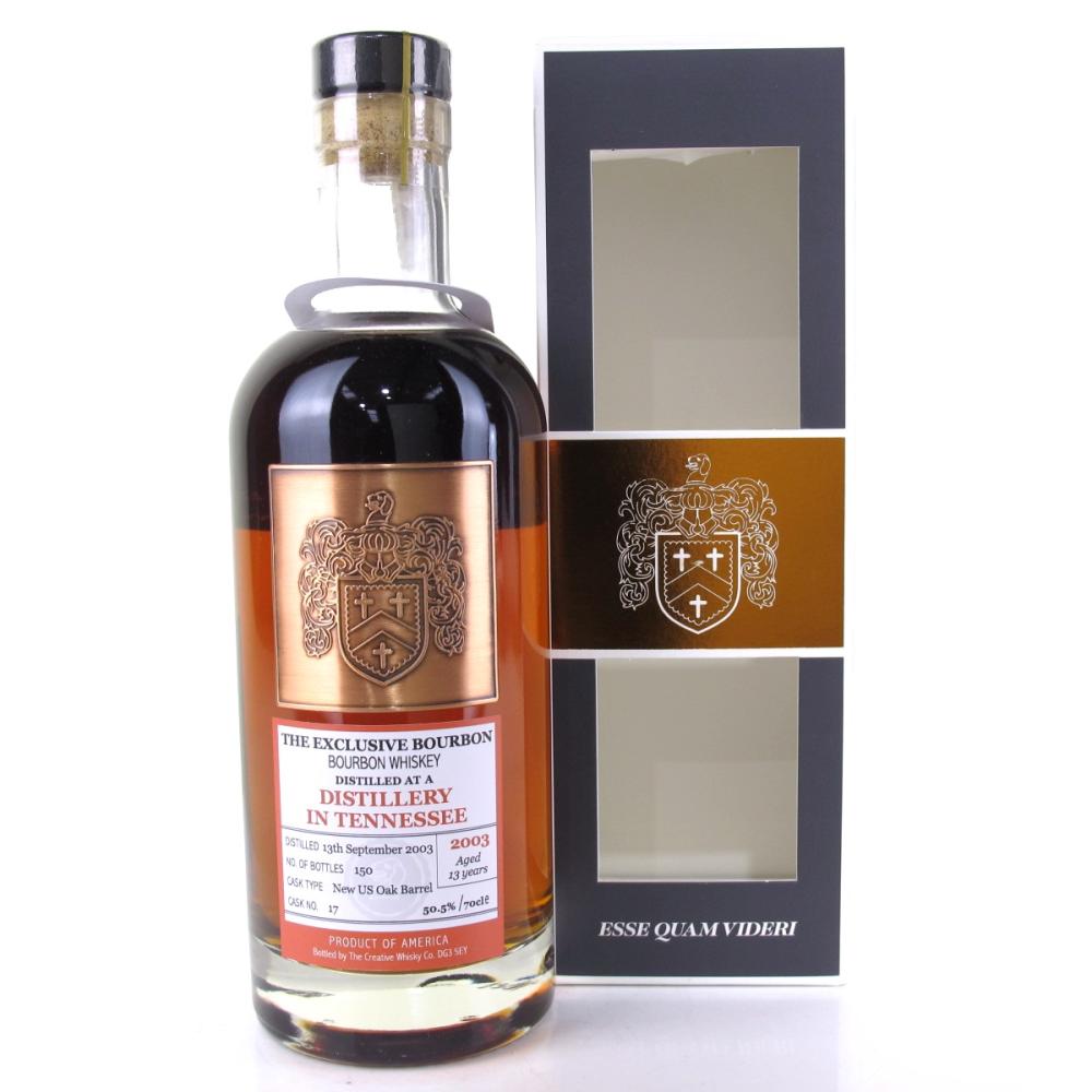 George Dickel 2003 The Creative Whisky Co. 13 Year Old Bourbon