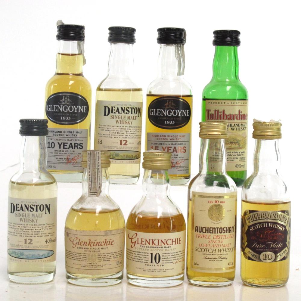 Lowland & Perthshire Miniature Selection / 9 x 5cl