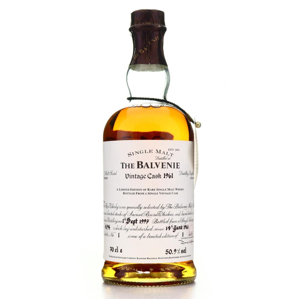 Balvenie 1961 Vintage Cask #4194 Advance Release / Bottle 1 of 1