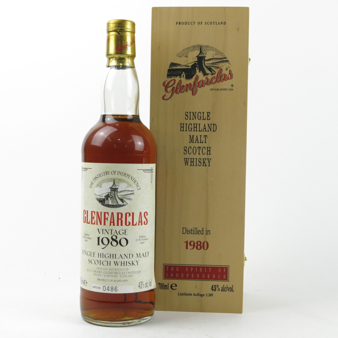 Glenfarclas 1980 18 Year Old / The Spirit of Independence