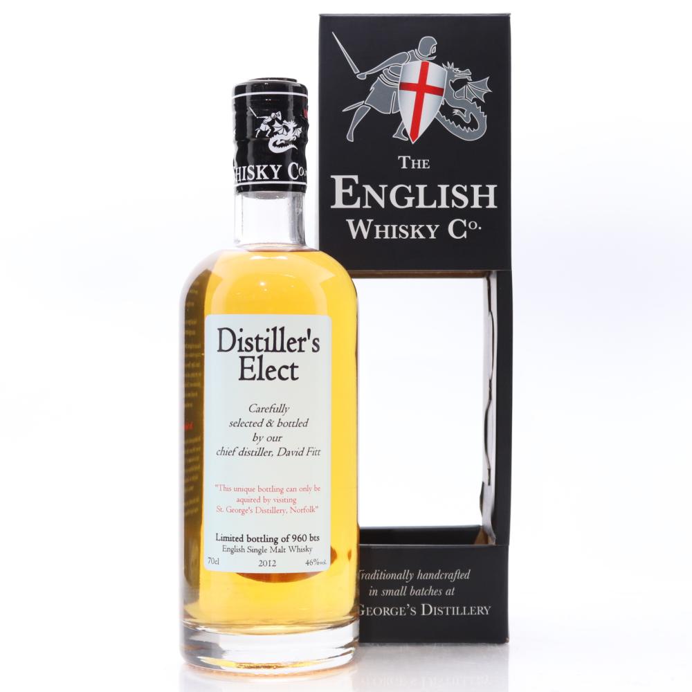 English Whisky Co Distiller's Elect 2012 / Distillery Exclusive