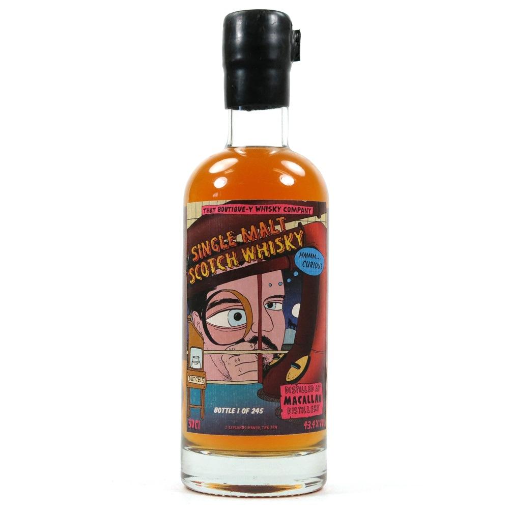 Macallan Boutique-y Whisky Batch #3 / Bottle Number 1 