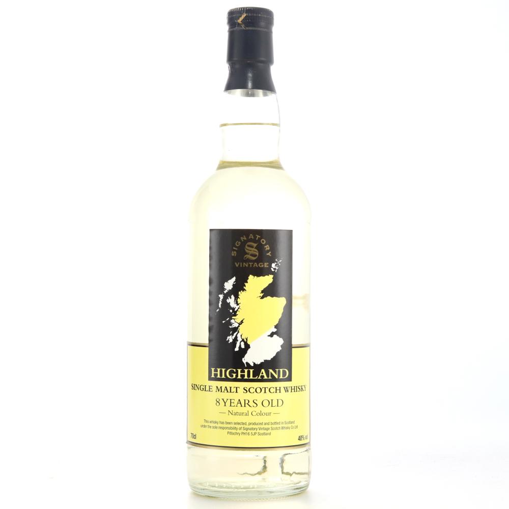 Highland Single Malt 8 Year Old Signatory Vintage