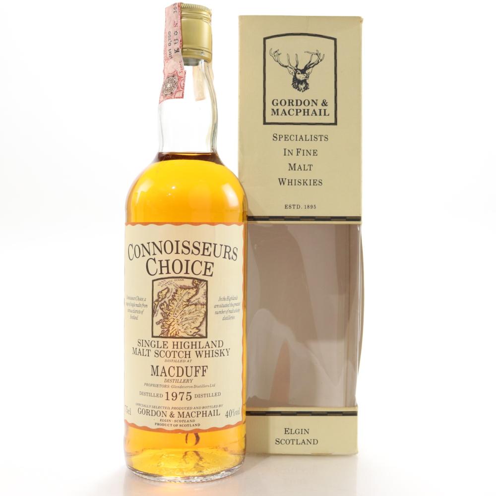 MacDuff 1975 Gordon and MacPhail 1980s