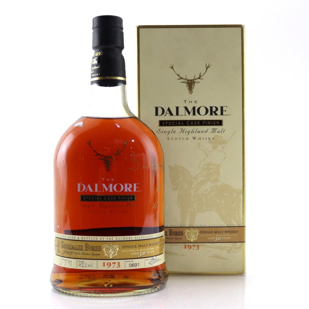 Dalmore 1973 Gonzalez Byass Finish 30 Year Old 75cl / US Import - Signed