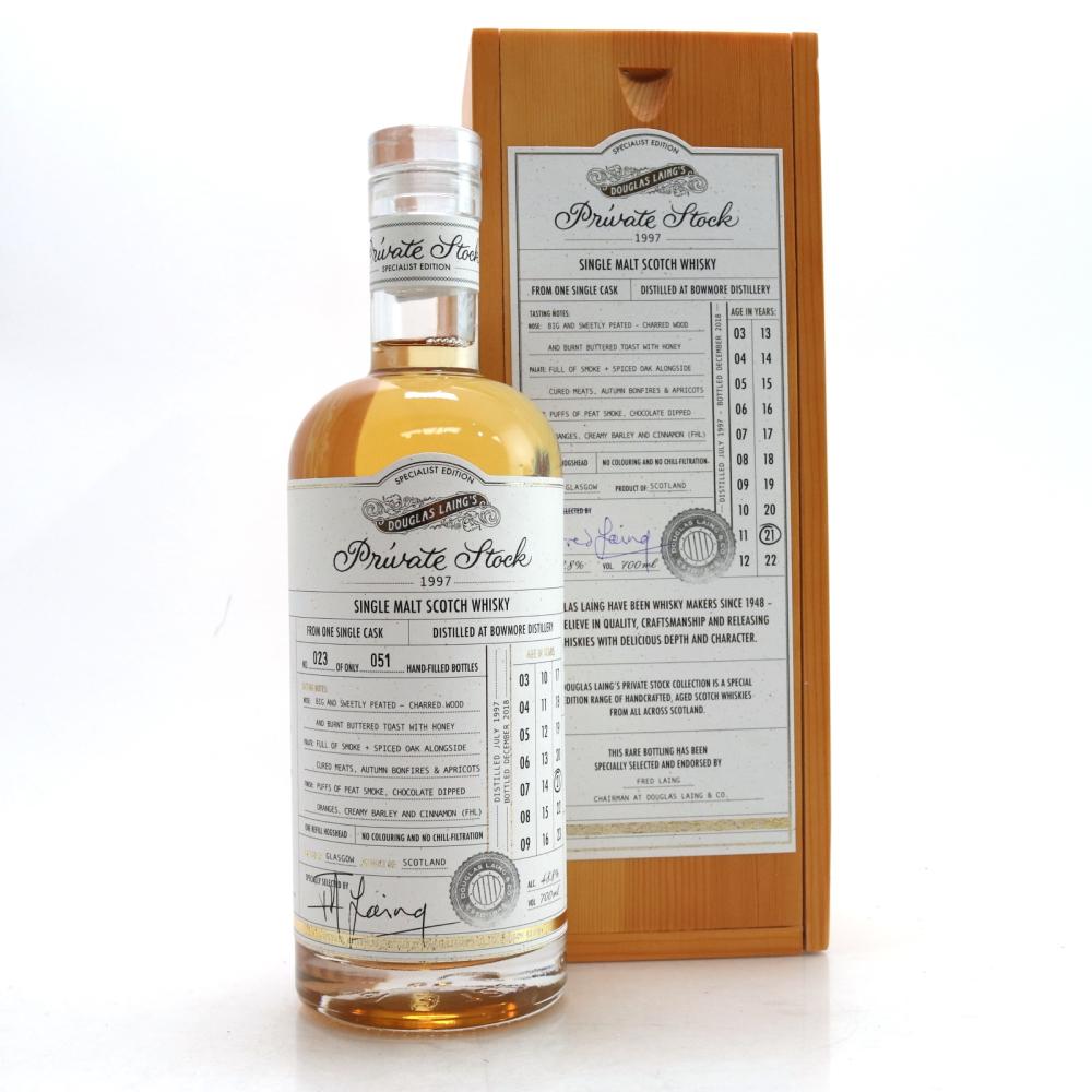 Bowmore 1997 Douglas Laing 21 Year Old / Private Stock