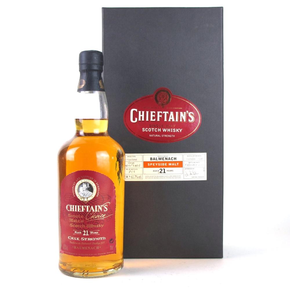 Balmenach 1978 Chieftain's Choice 21 Year Old