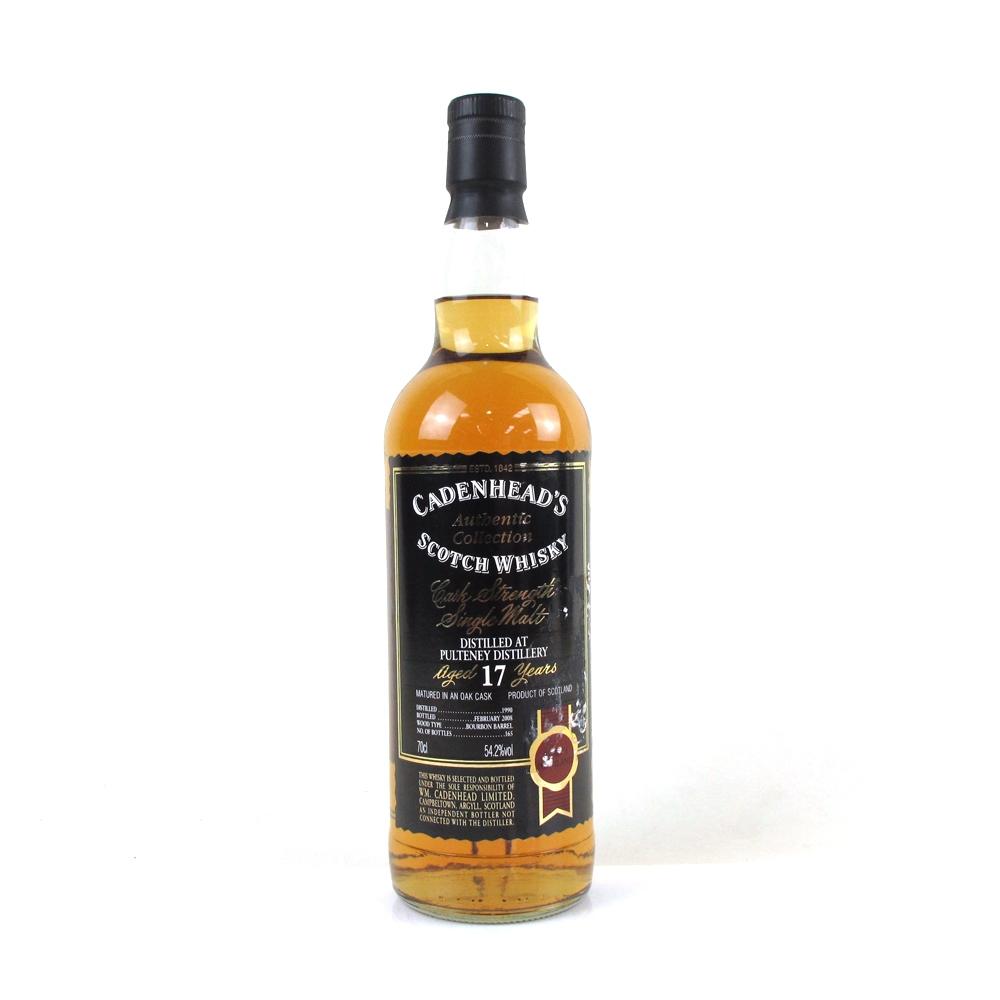 Old Pulteney 1990 Cadenhead's 17 Year Old Bourbon Barrel