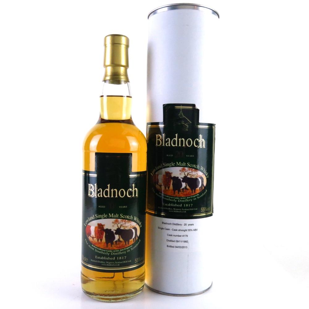 Bladnoch 1992 Single Cask 20 Year Old