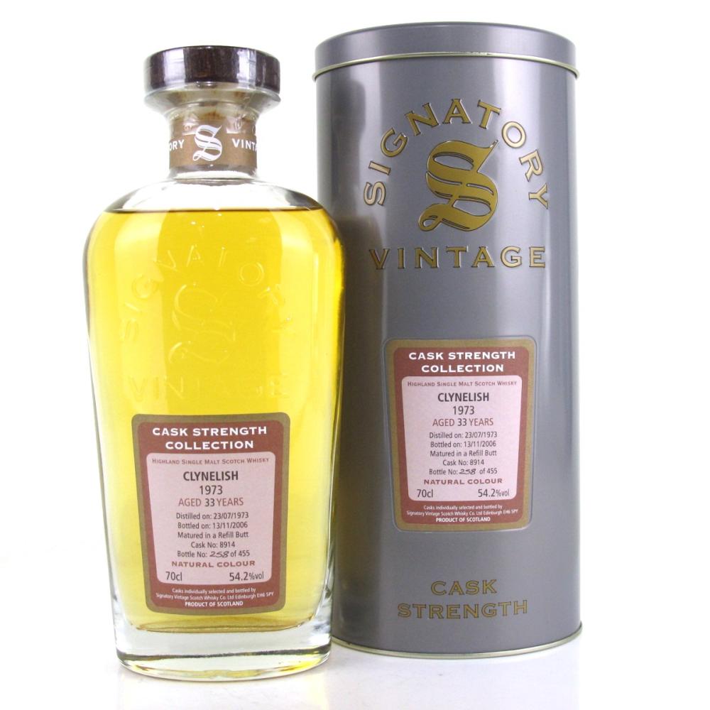Clynelish 1973 Signatory Vintage 33 Year Old
