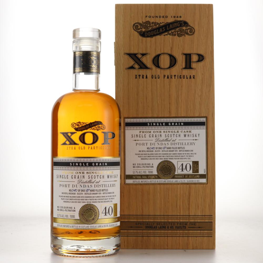 Port Dundas 1978 Douglas Laing 40 Year Old / XOP
