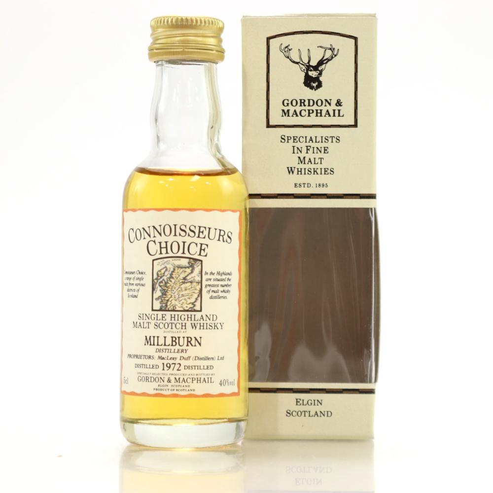 Millburn 1972 Gordon and MacPhail Miniature 5cl