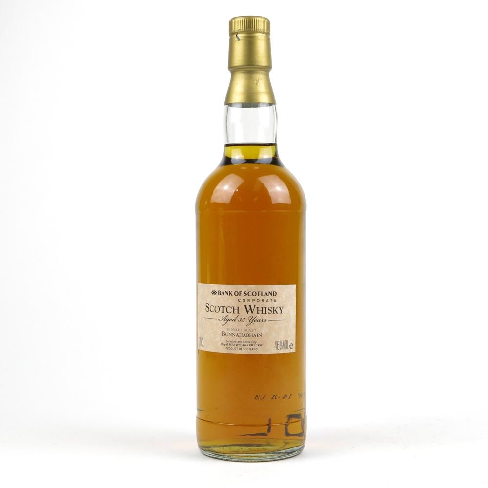 Bunnahabhain 33 Year Old Bank of Scotland Corporate / Royal Mile Whiskies
