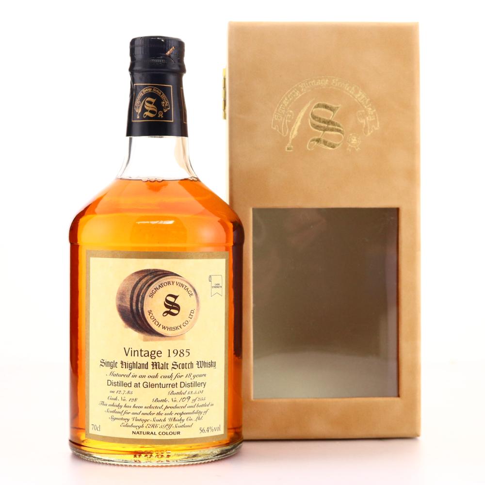 Glenturret 1985 Signatory Vintage 18 Year Old