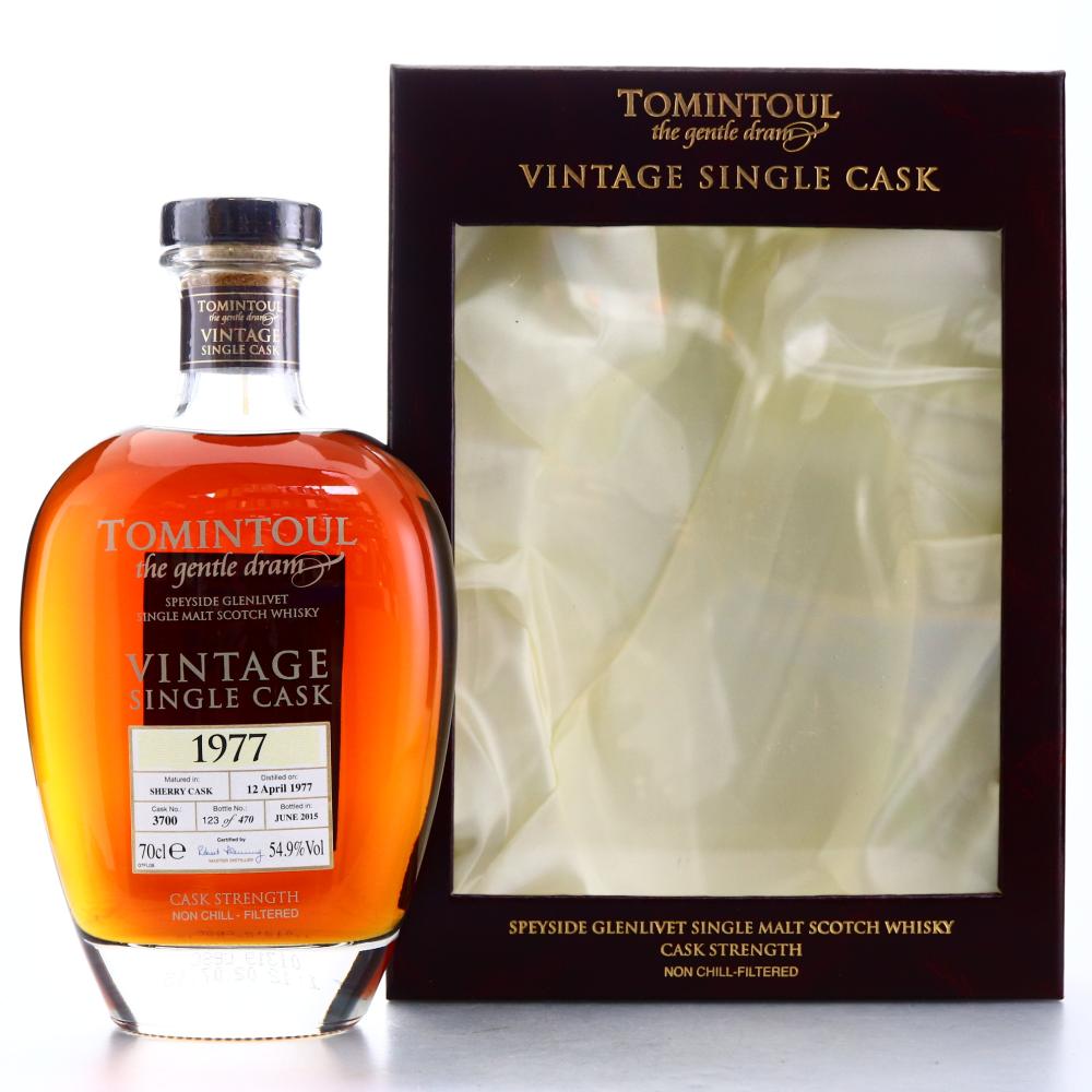 Tomintoul 1977 Single Cask 38 Year Old