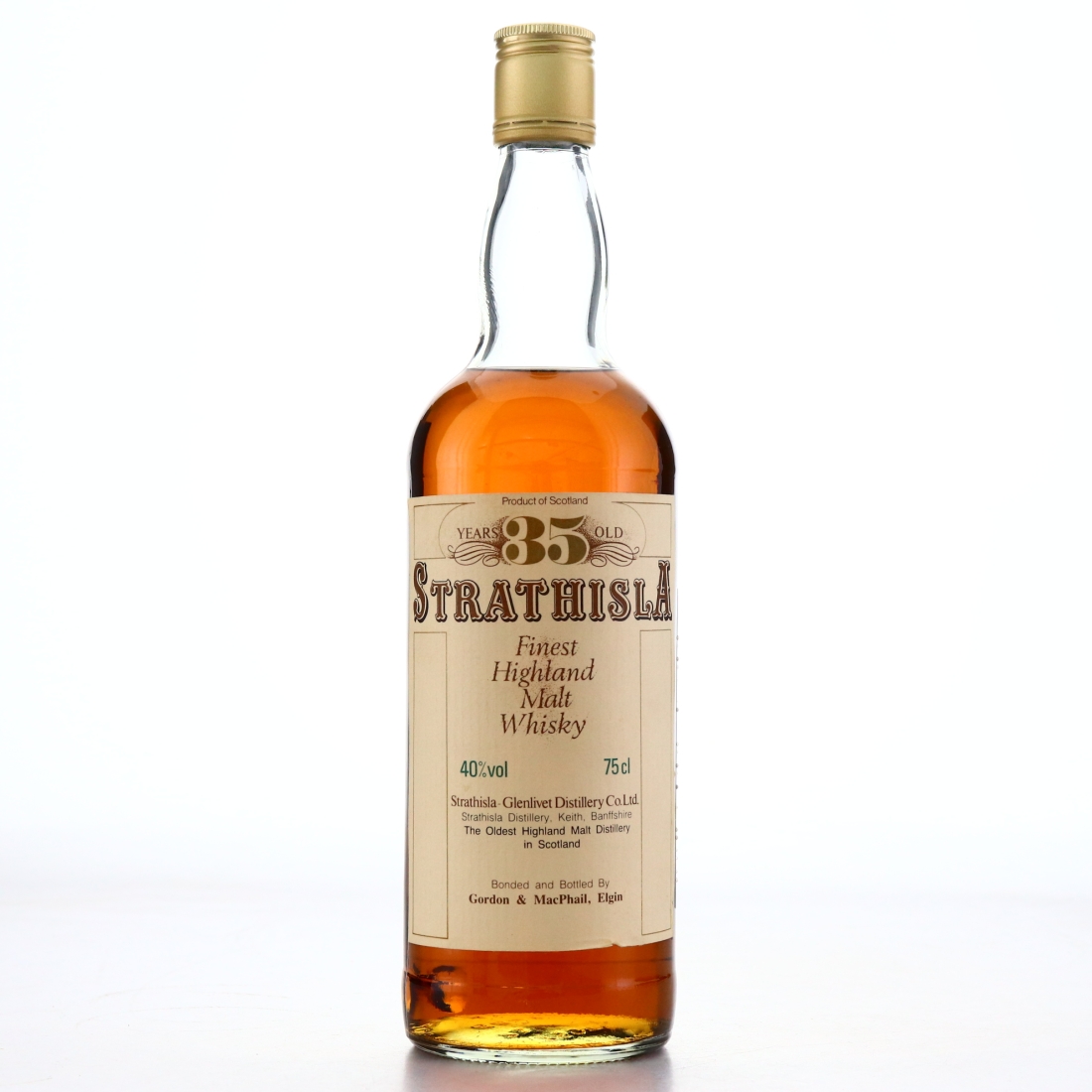 Strathisla 35 Year Old Gordon and MacPhail 1980s