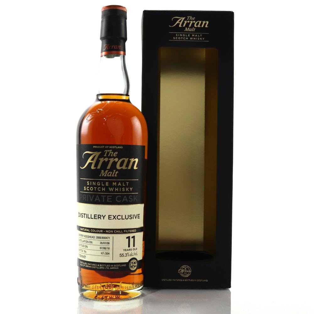 Arran 2006 Private Cask 11 Year Old / Distillery Exclusive