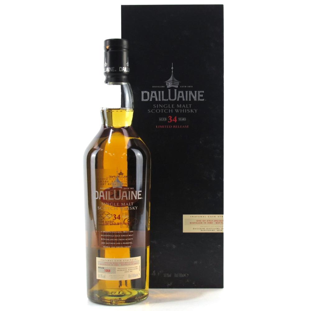 Dailuaine 1980 34 Year Old 2015 Release