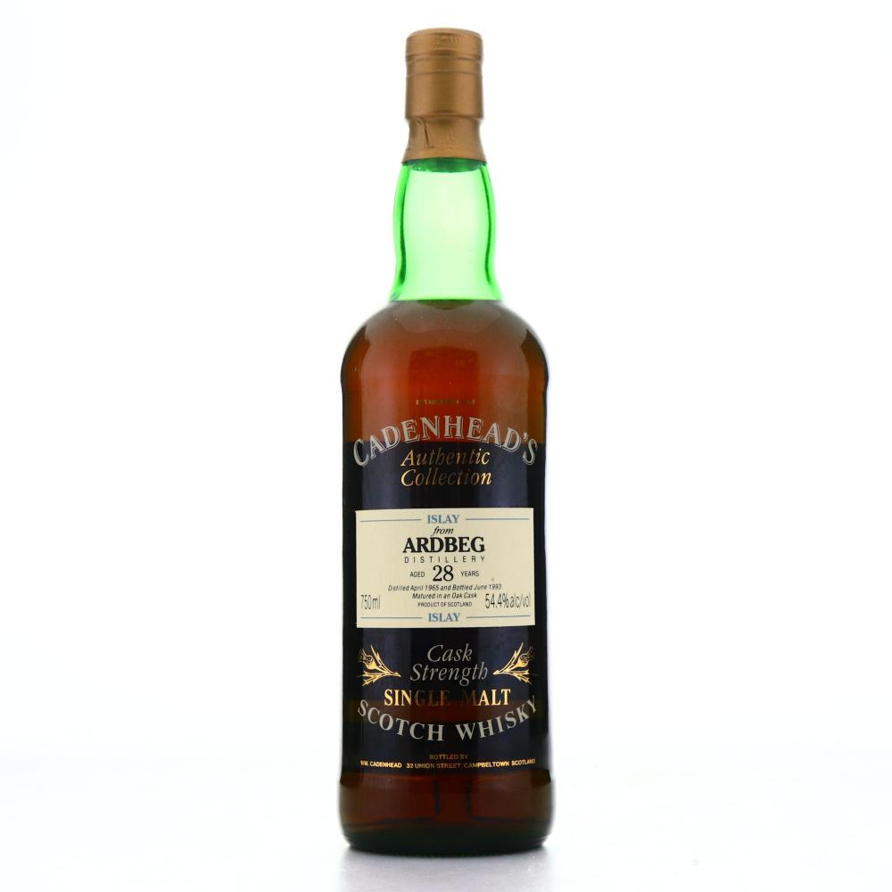 Ardbeg 1965 Cadenhead's 28 Year Old 75cl / US Import
