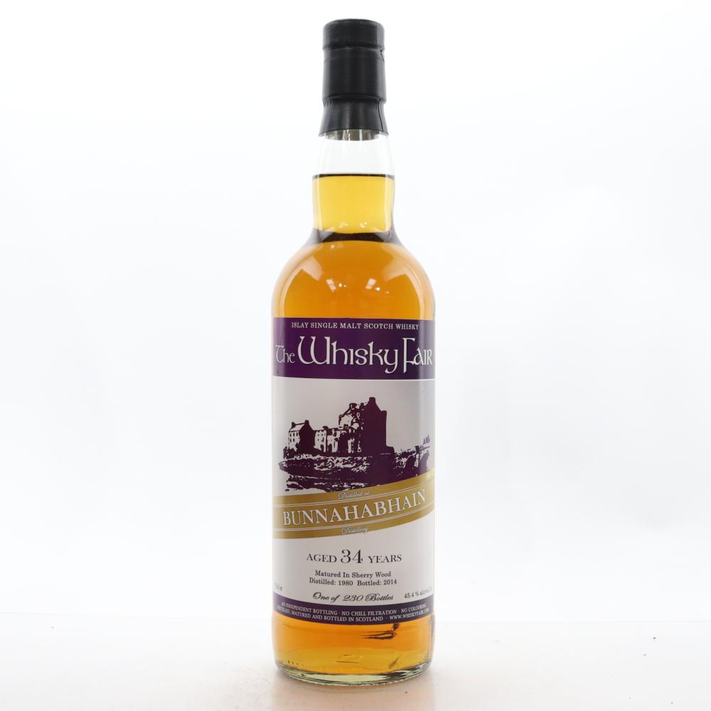 Bunnahabhain 1980 Whisky Fair 34 Year Old