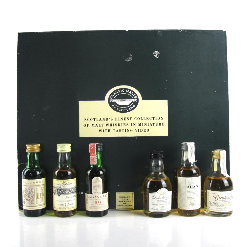 Classic Malt Gift Set 6 x 5cl / Including VHS
