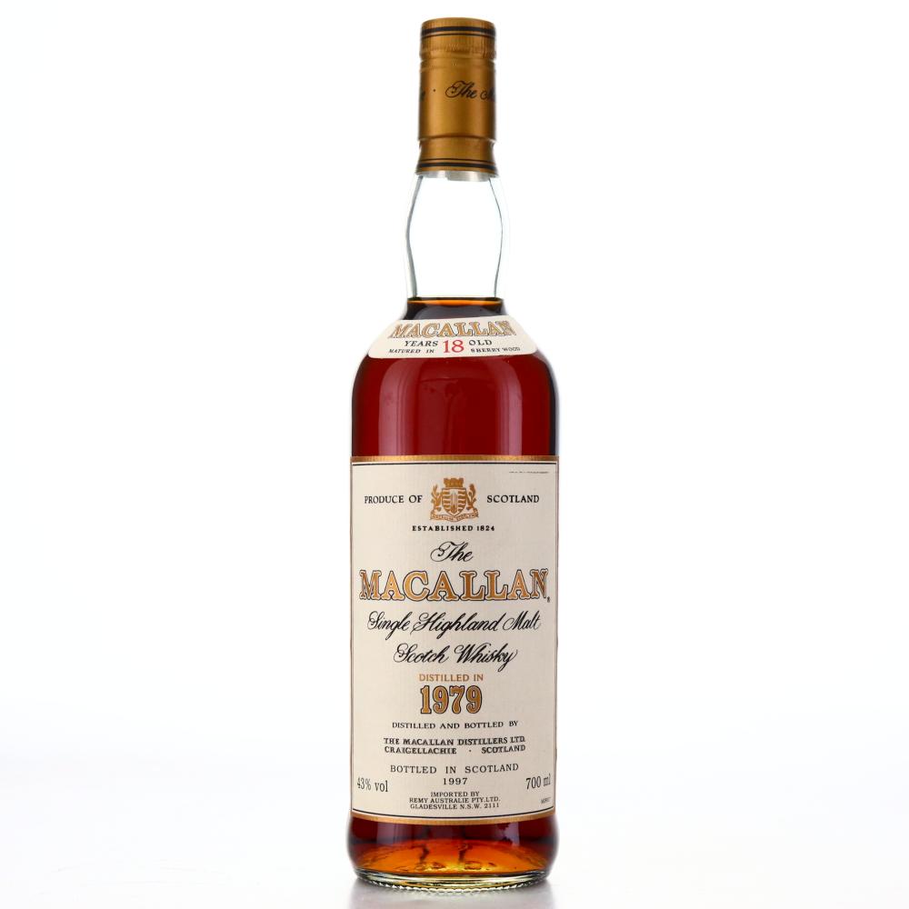 Macallan 1979 18 Year Old / Remy Australie Import