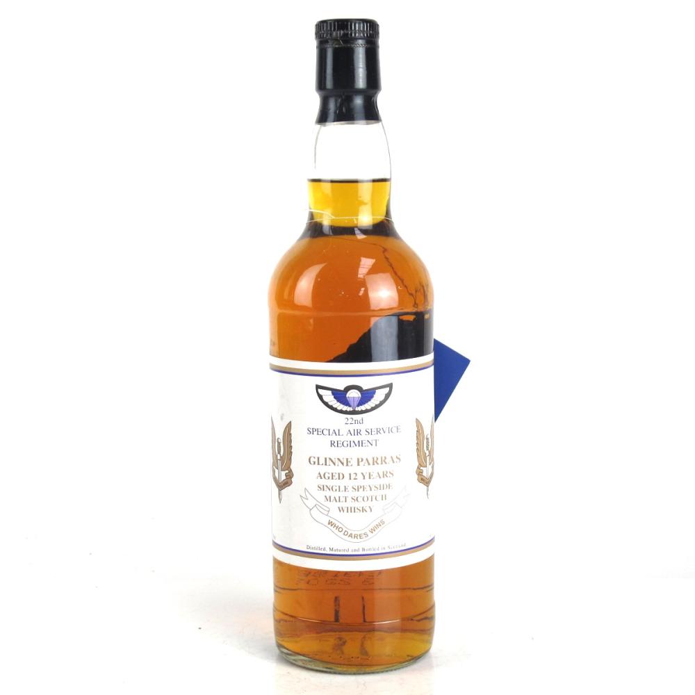 Glinne Parras 12 Year Old Speyside Single Malt / 22nd Special Air Service Regiment