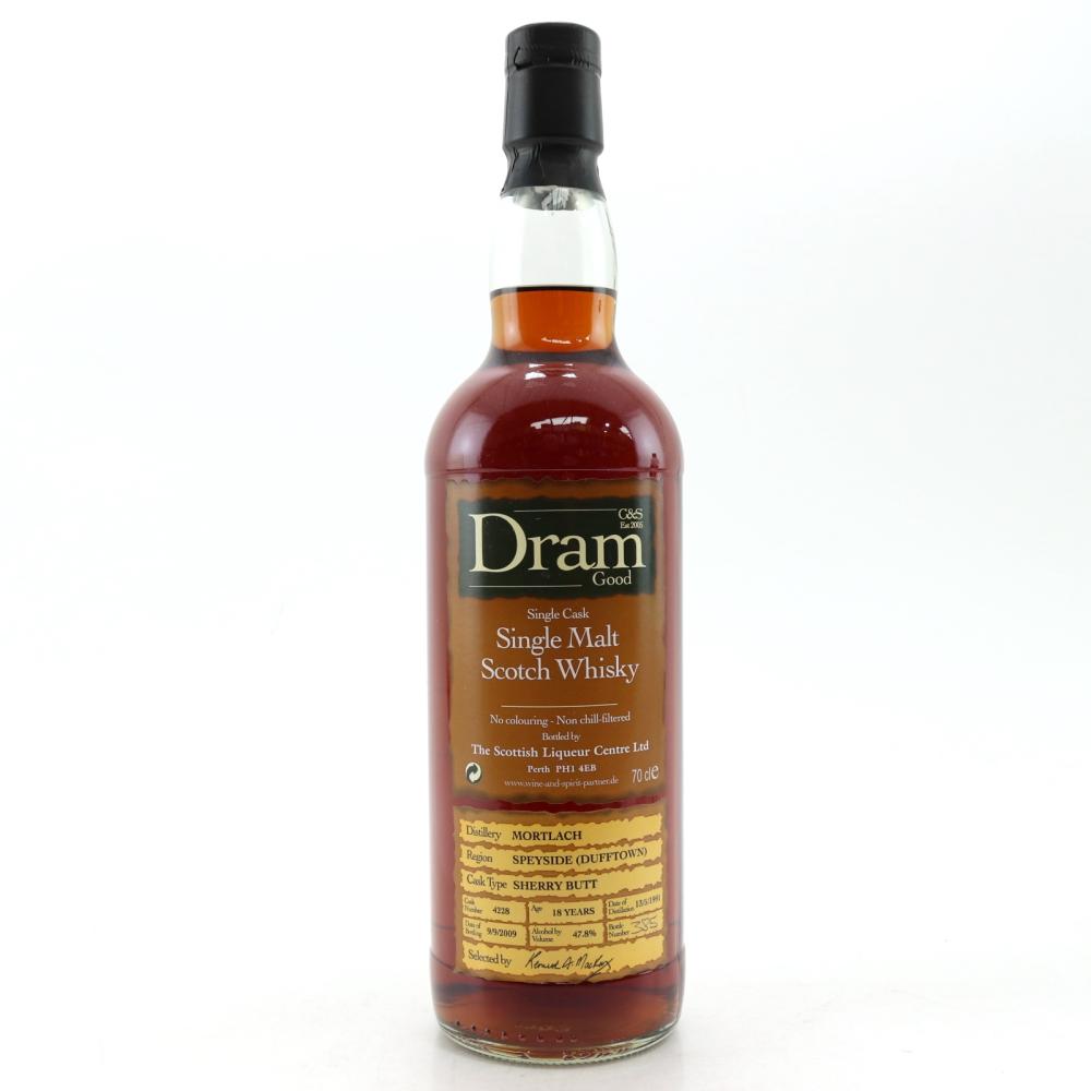 Mortlach 1991 Morrison and MacKay 18 Year Old