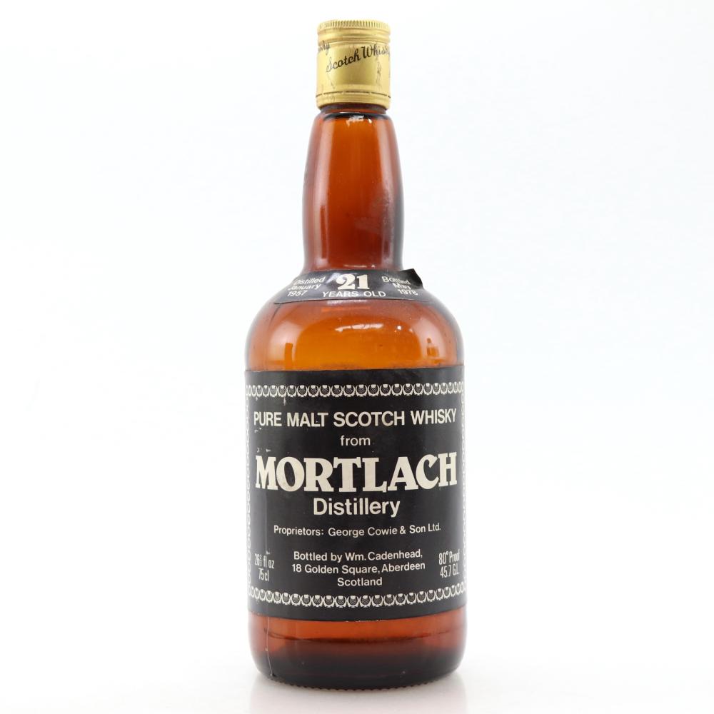 Mortlach 1957 Cadenhead's 21 Year Old / Low Fill