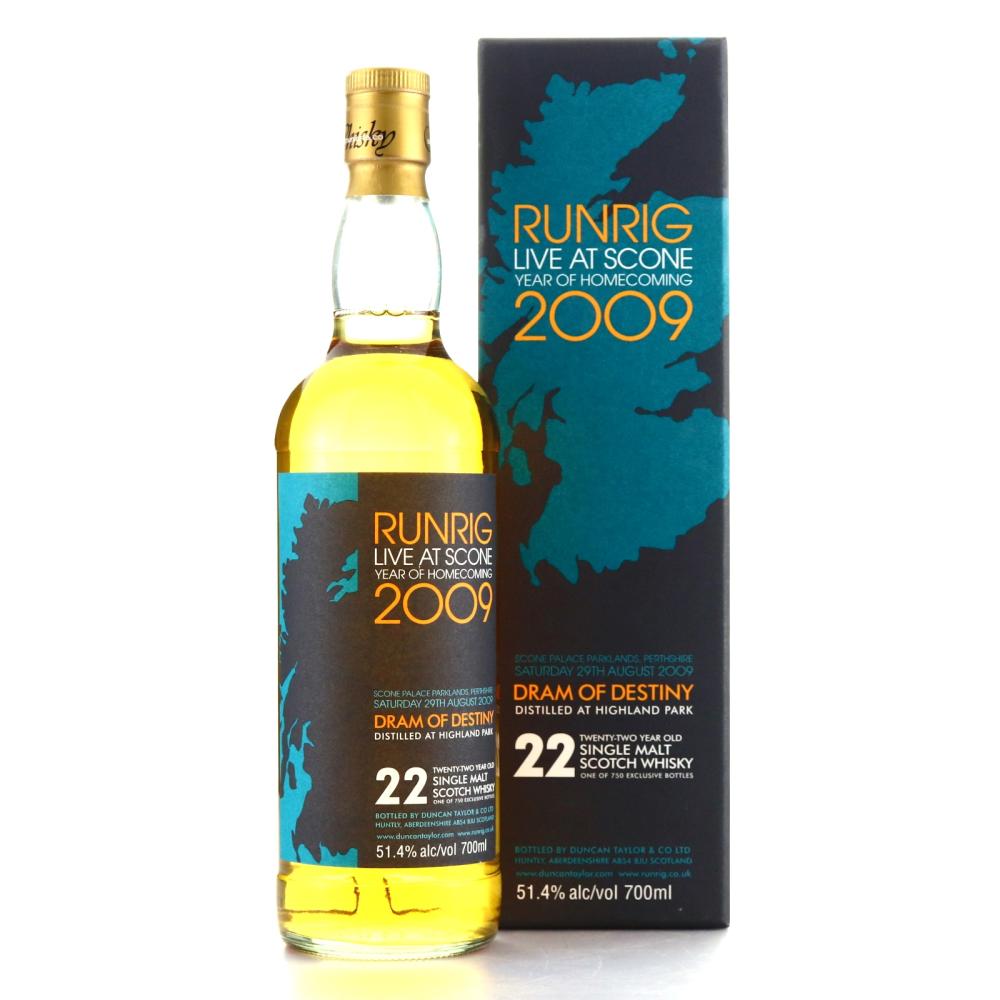 Highland Park 22 Year Old Duncan Taylor / Runrig Dram of Destiny