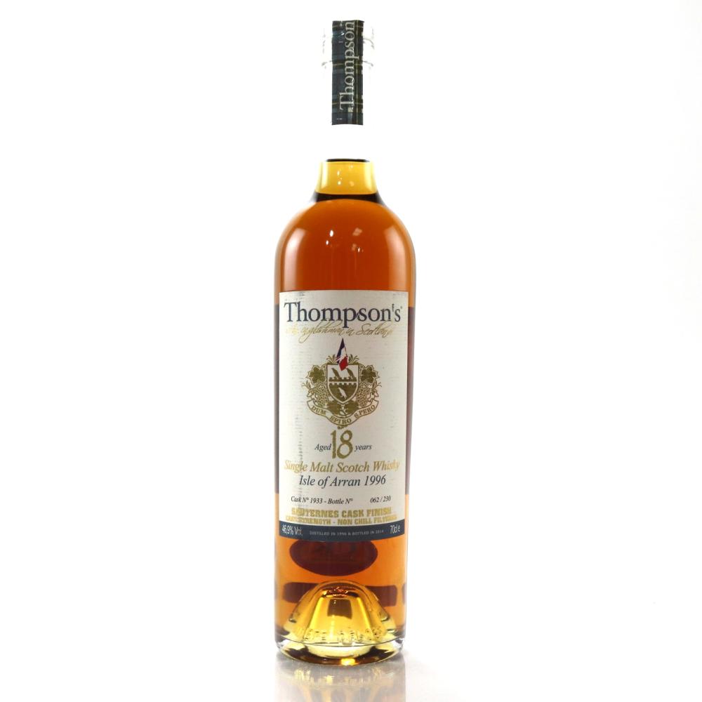 Arran 1996 Thompson's 18 Year Old