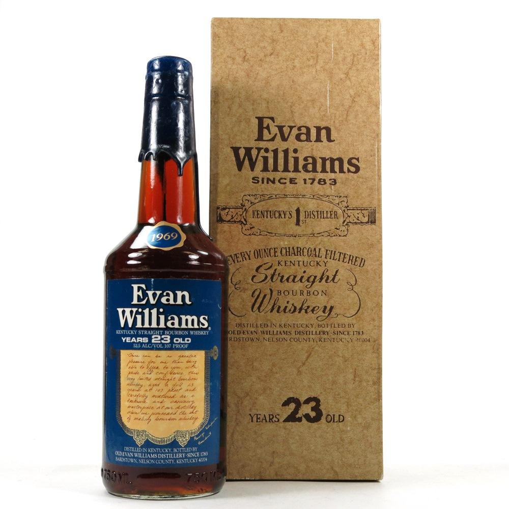 Evan Williams 1969 23 Year Old / Blue Wax
