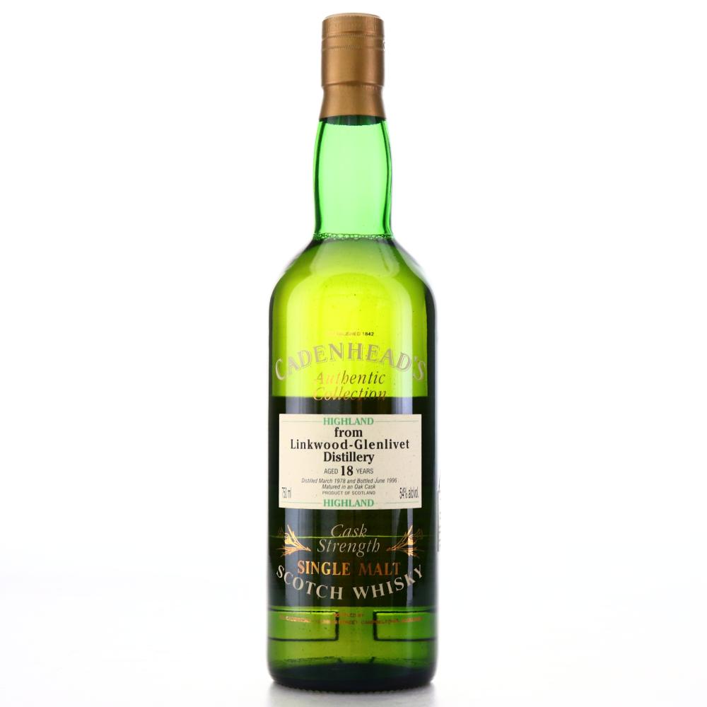 Linkwood 1978 Cadenhead's 18 Year Old 75cl / US Import