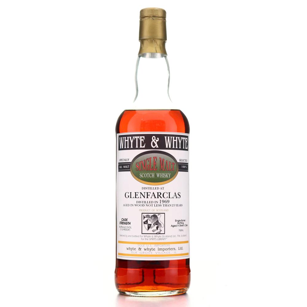 Glenfarclas 1969 Whyte and Whyte 25 Year Old Sherry Cask 75cl / Spirits Library