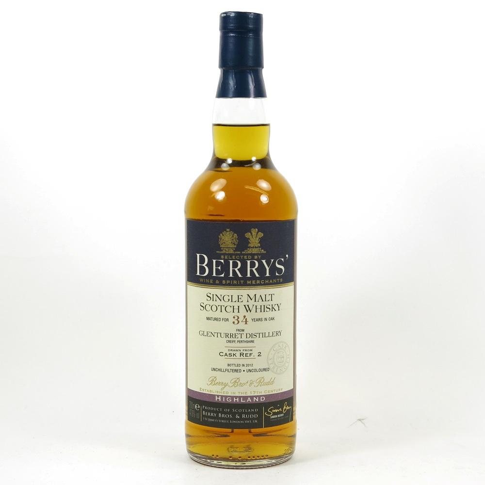Glenturret 34 Year Old Berry Brothers and Rudd