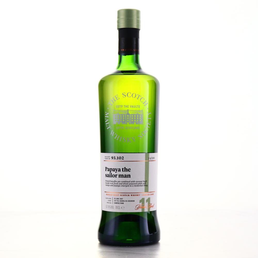Glen Scotia 2007 SMWS 11 Year Old 93.102