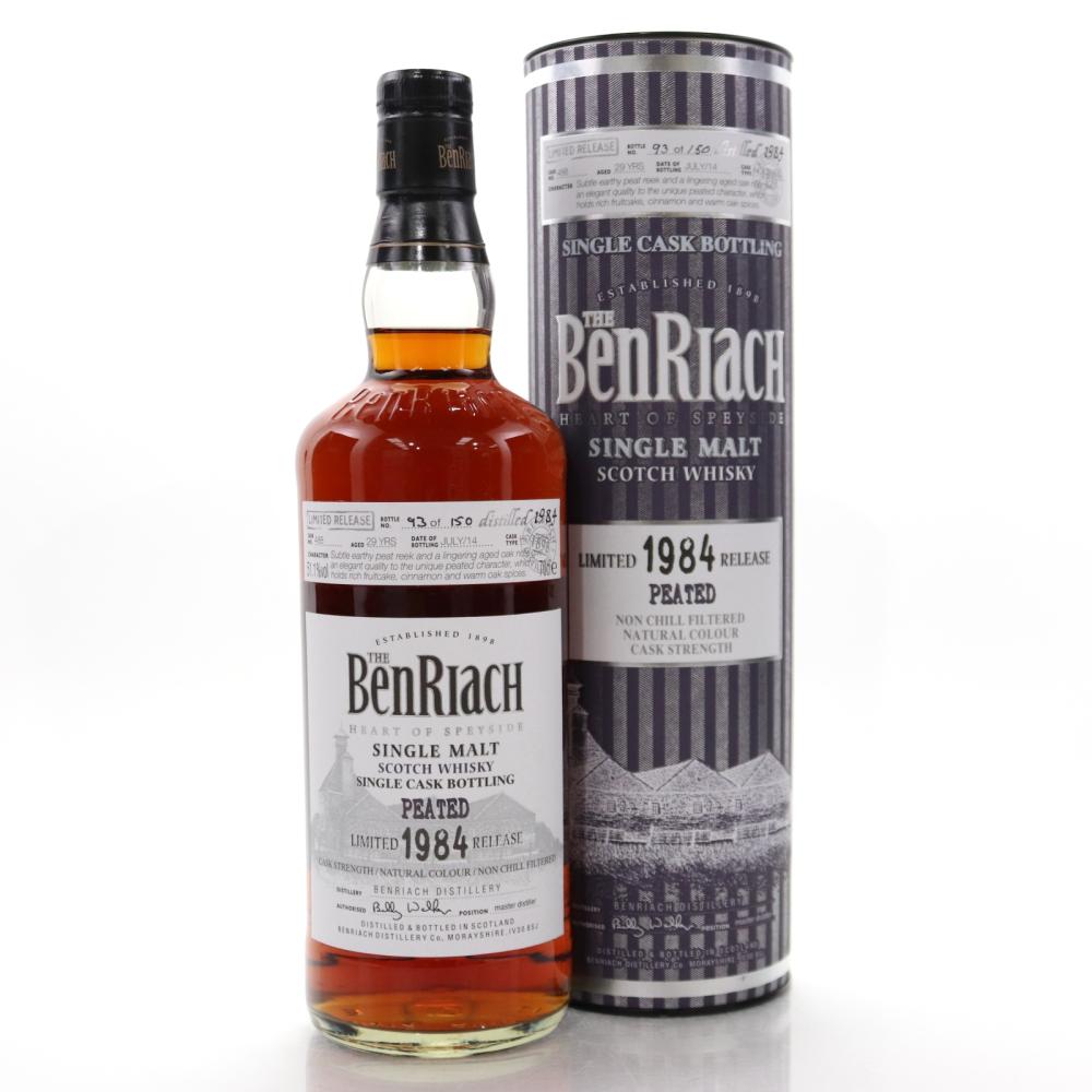 Benriach 1984 Peated Single Cask 29 Year Old #488