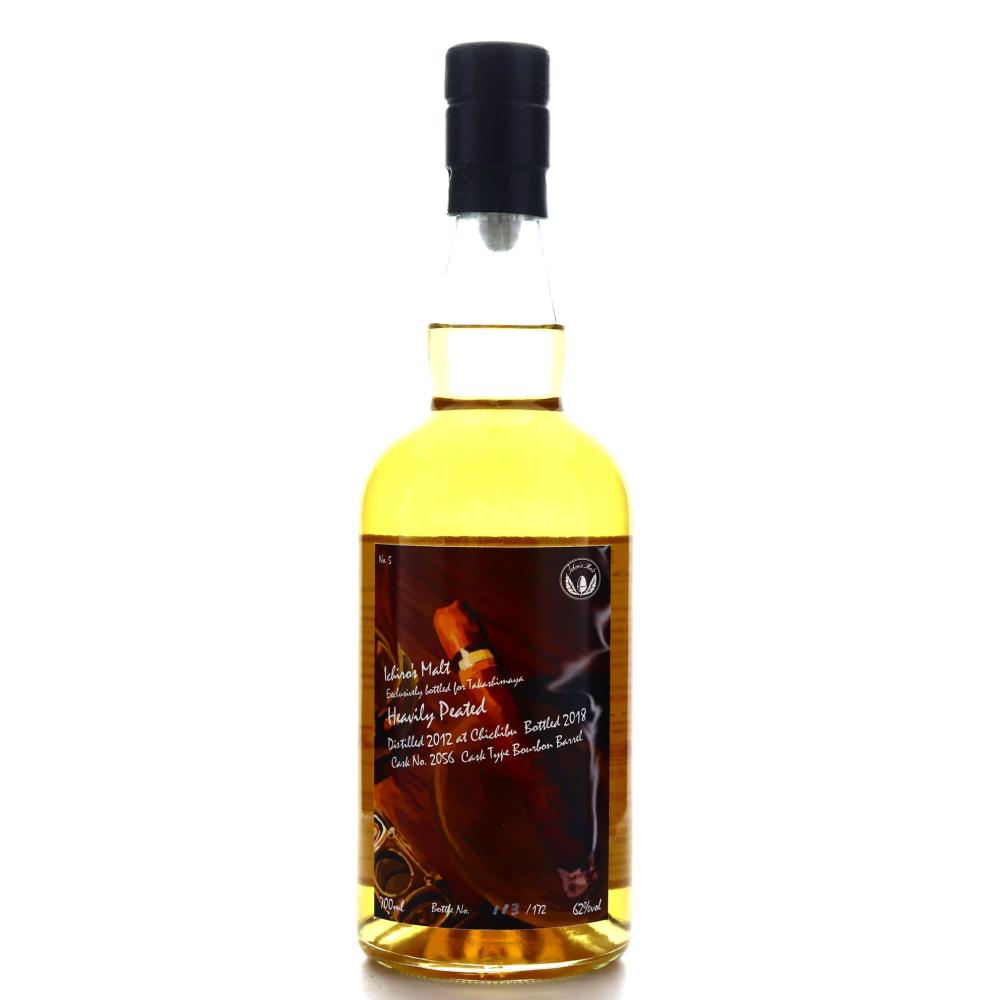 Chichibu 2012 Heavily Peated Single Bourbon Cask #2056 / Takashimaya