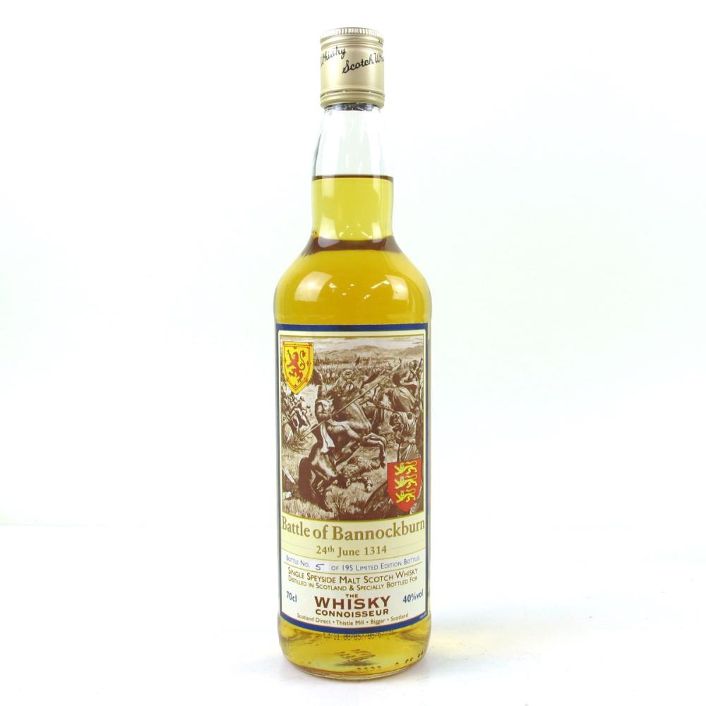 Speyside Single Malt Whisky Connoisseur Battle Of Bannockburn