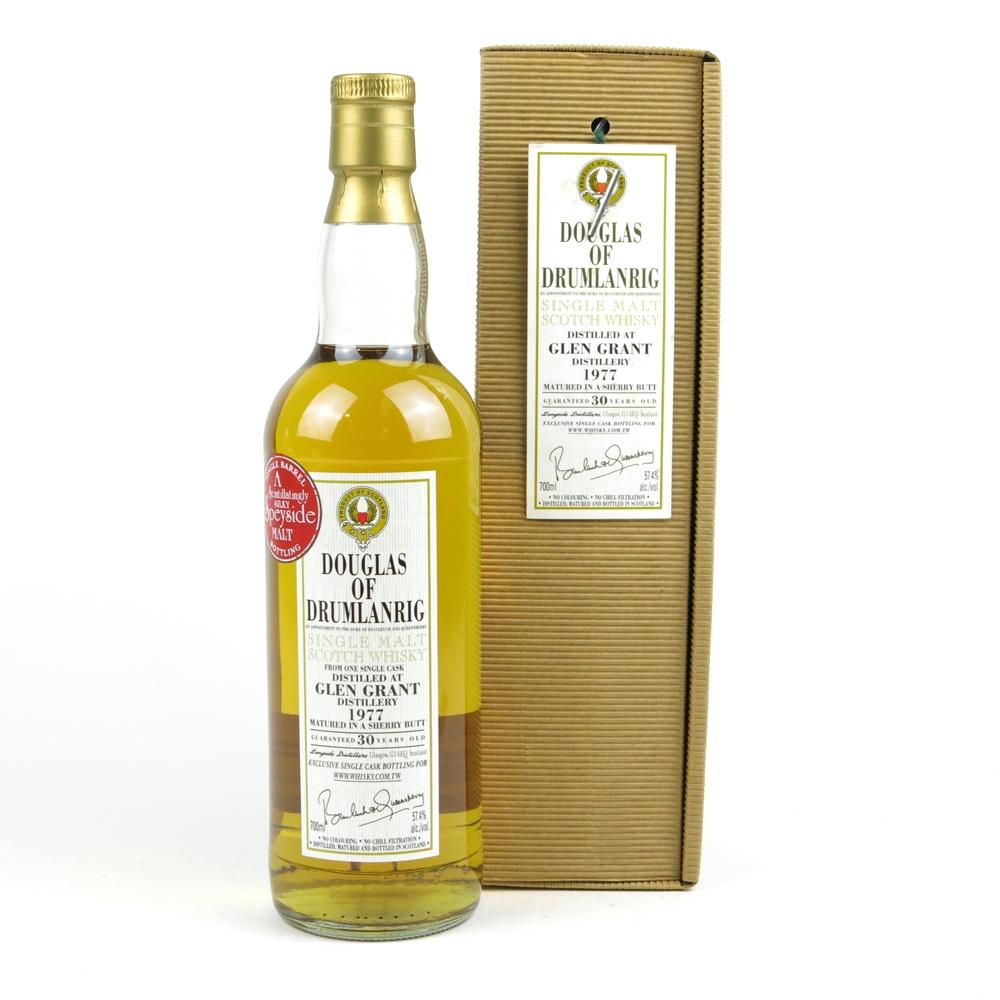 Glen Grant 1977 Douglas of Drumlanrig 30 Year Old