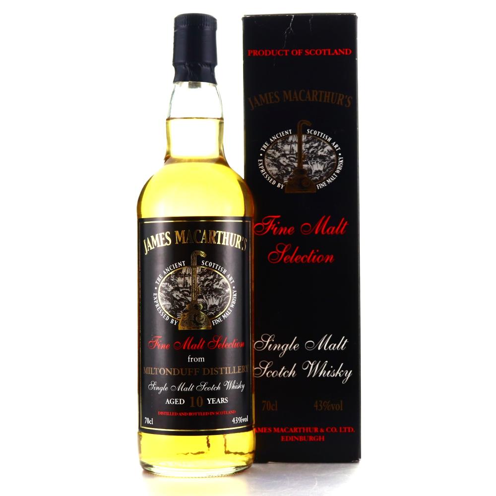 Miltonduff 10 Year Old James MacArthur