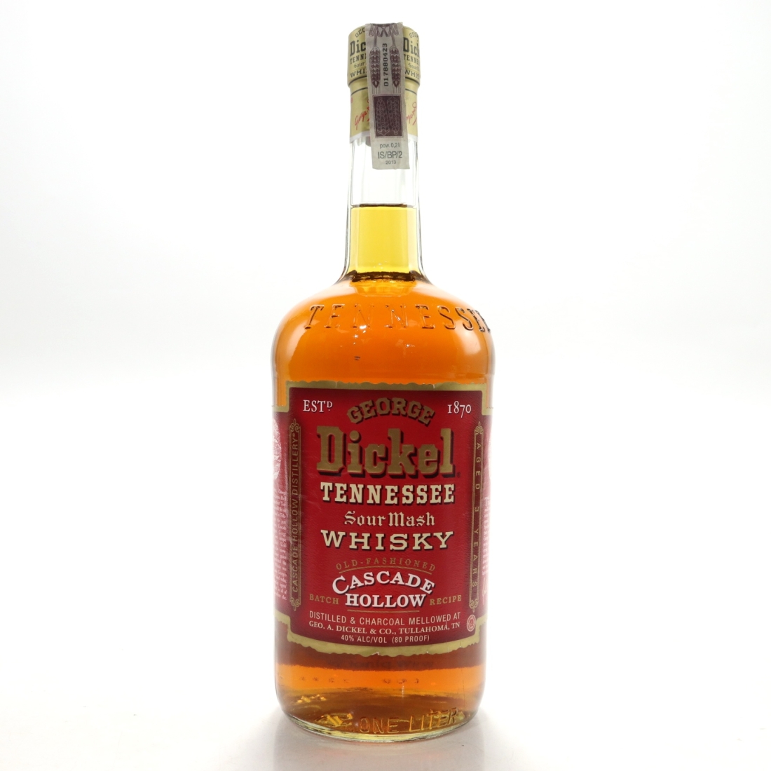George Dickel Tennessee Whisky 1 Litre