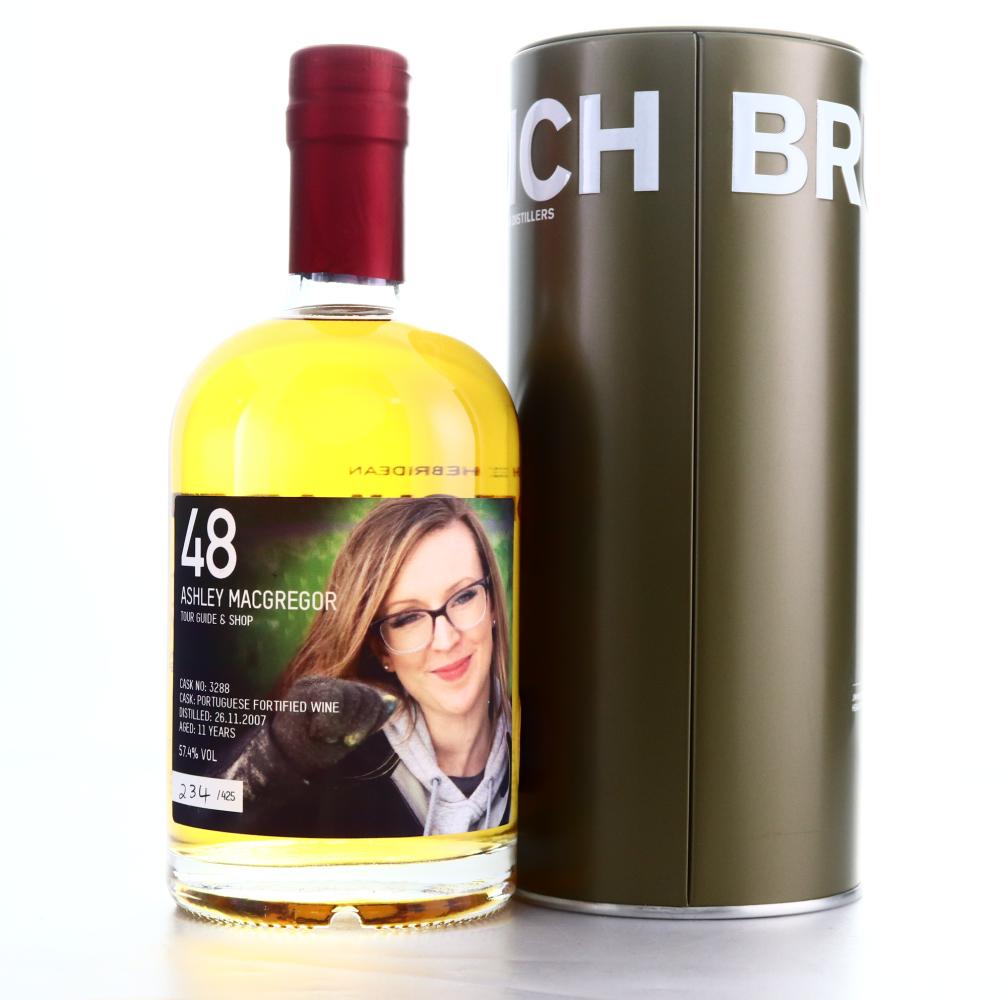 Bruichladdich 2007 Ashley Macgregor Valinch 11 Year Old 50cl / Portuguese Fortified Wine - Signed