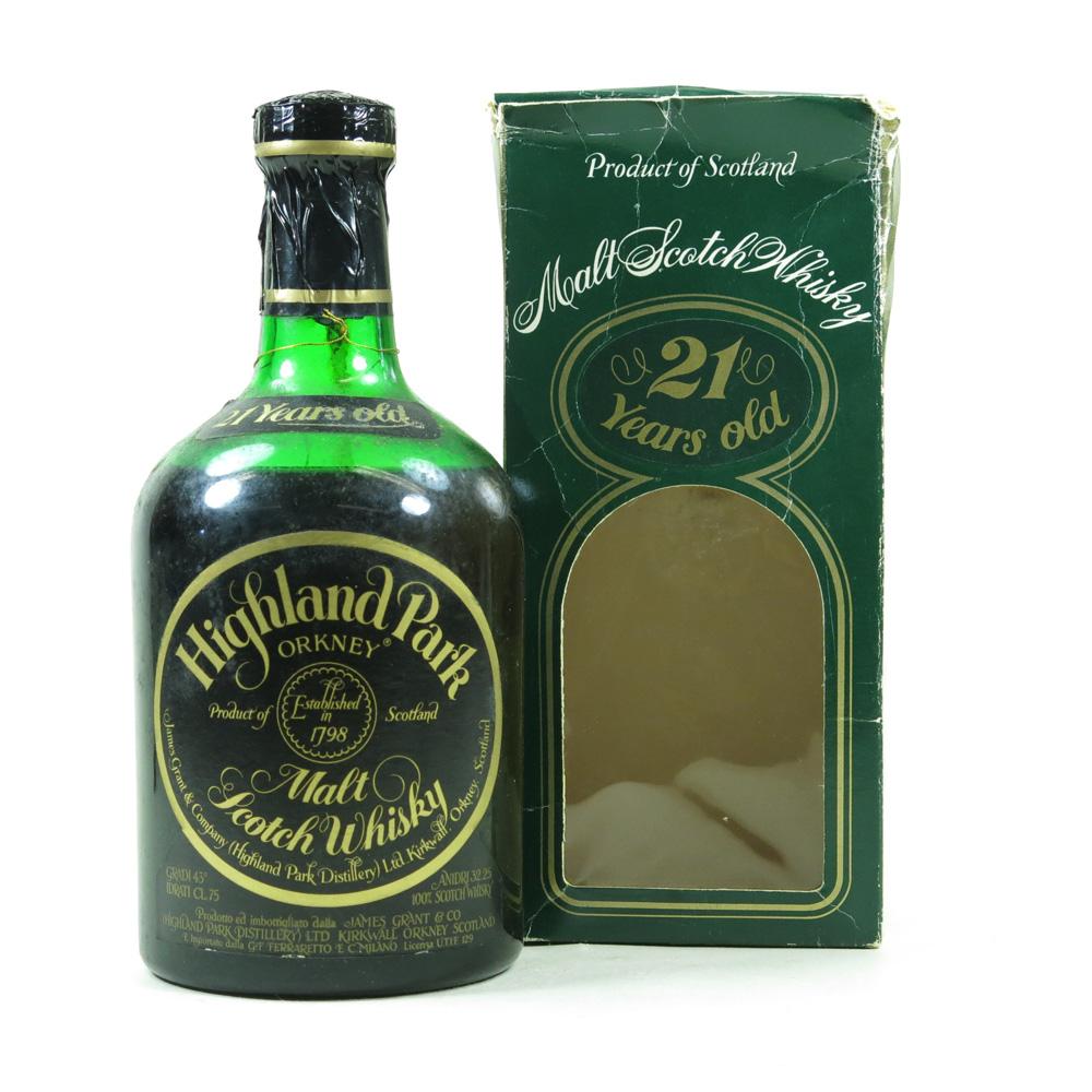 Highland Park 21 Year Old / Bottled 1980