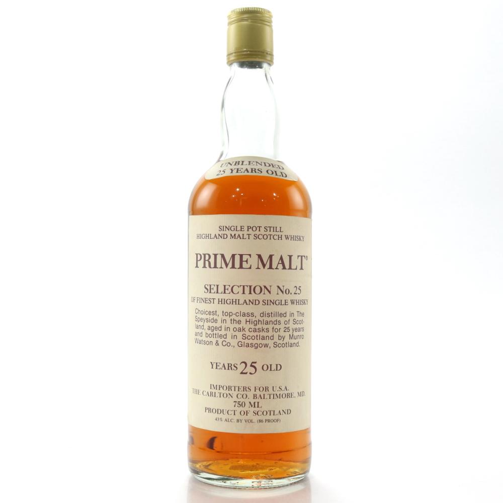 Glen Grant 25 Year Old Munro Watson 75cl / US Import