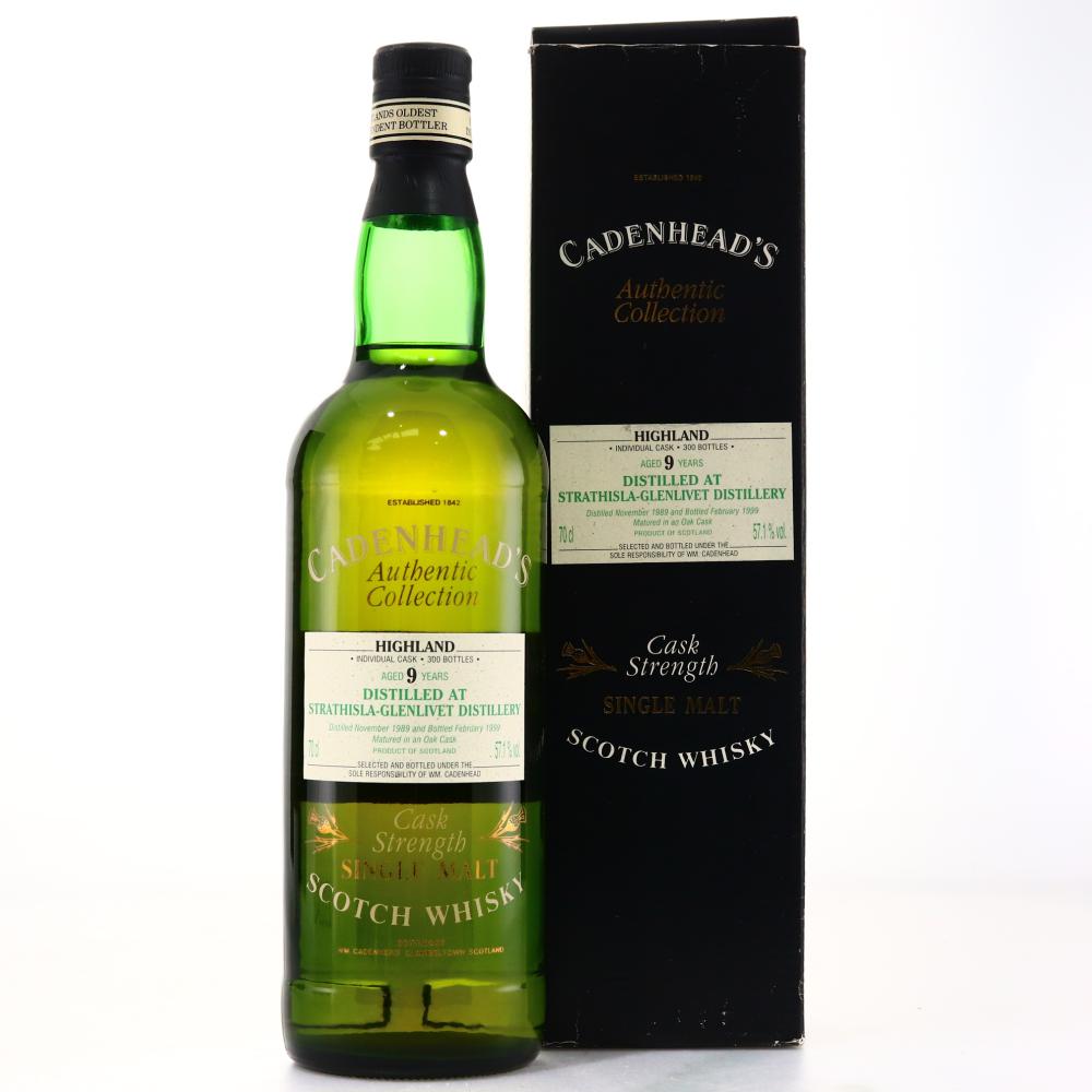 Strathisla 1989 Cadenhead's 9 Year Old