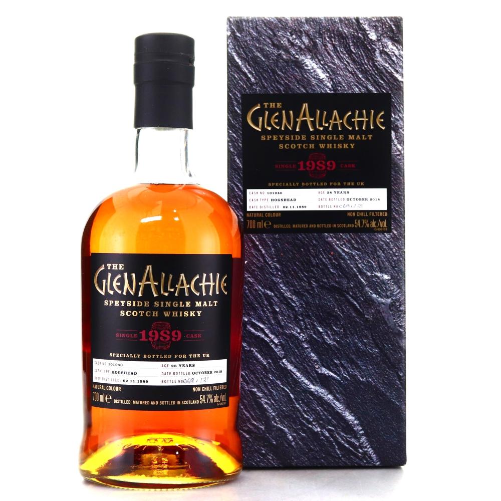 Glenallachie 1989 Single Cask 28 Year Old #101040 / UK Exclusive