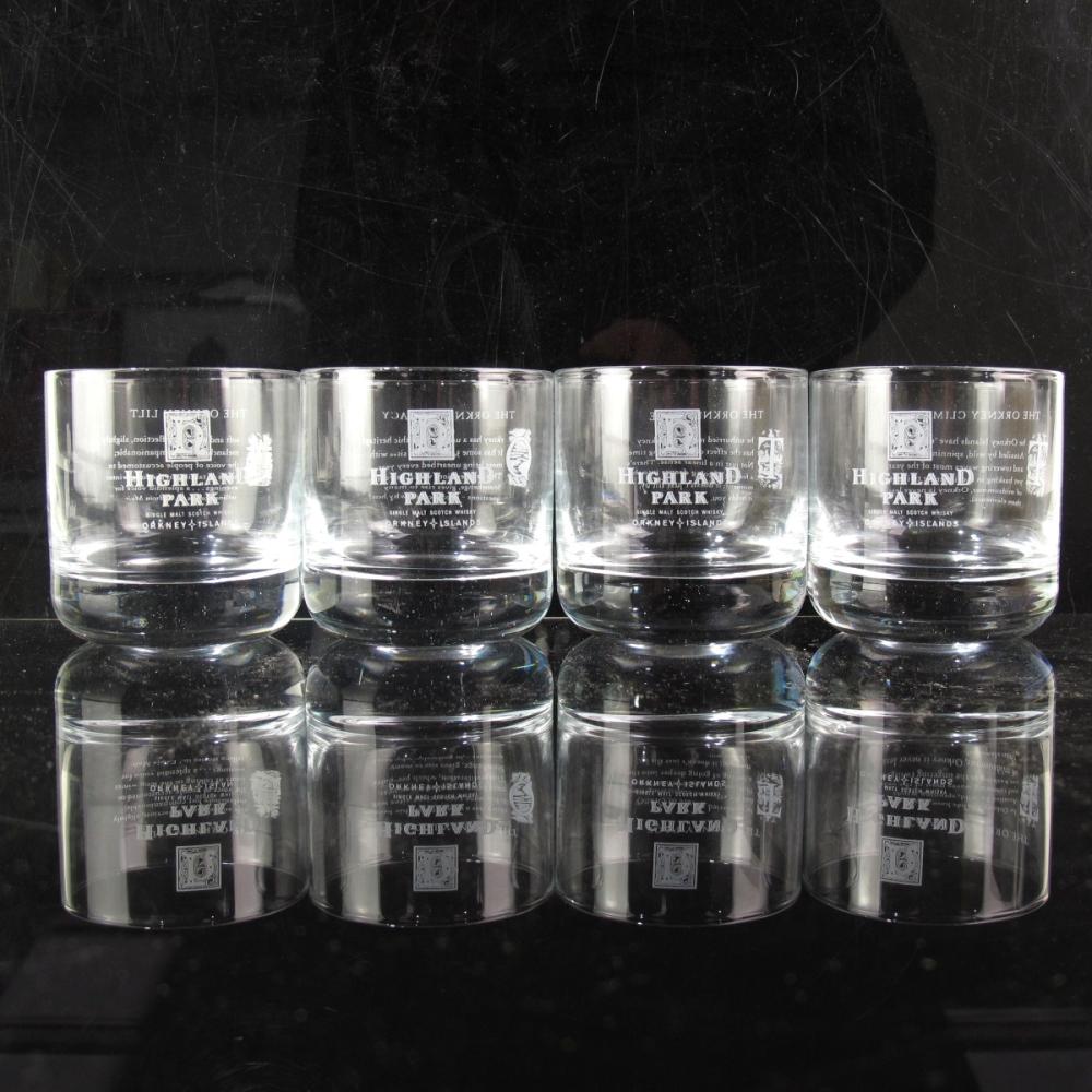 Highland Park Glasses x 4