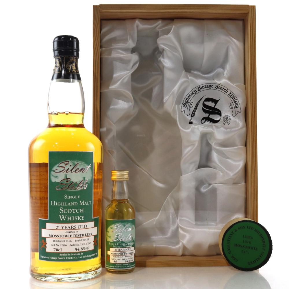 Mosstowie 1976 Signatory Vintage 21 Year Old with Miniature 5cl / Silent Stills